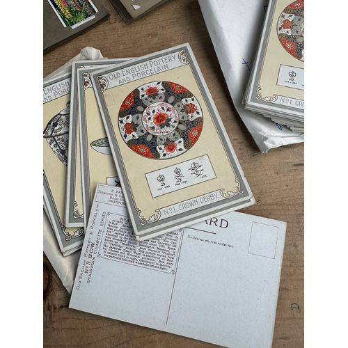 160 - Quantity of Complete Wills Cigarette Cards & Postcards