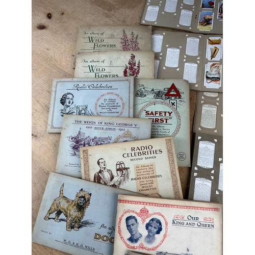 160 - Quantity of Complete Wills Cigarette Cards & Postcards