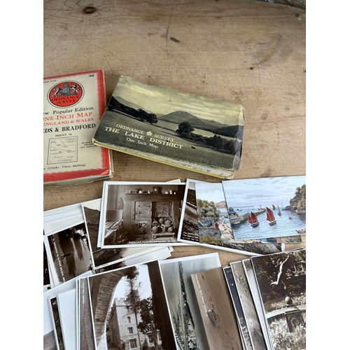 161 - Vintage Maps & Topographical Postcards