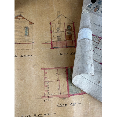 147 - Victorian Architects Drawings & House Plans