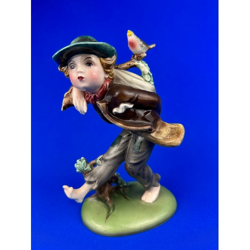 254 - Royal Belvedere (Vienna) Porcelain Figure of an Austrian Boy