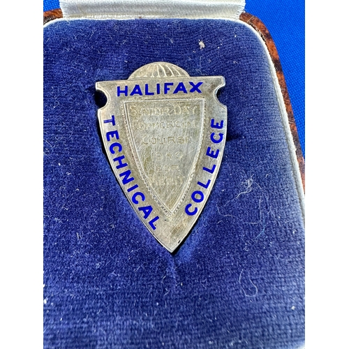 40 - Silver Halifax Technical College Merit Badge 12g