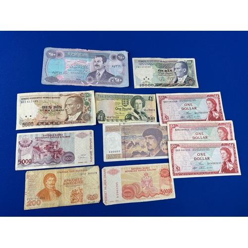 41 - Group of Vintage Worldwide Bank Notes