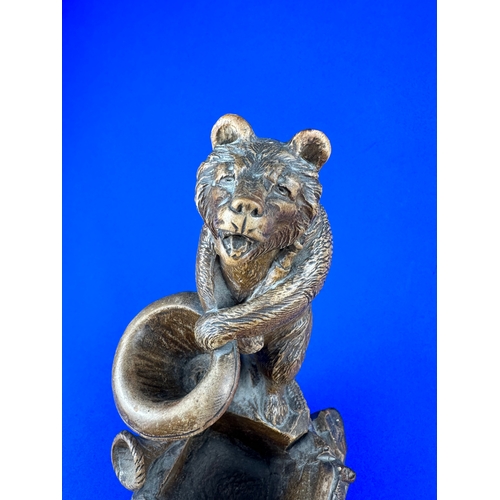 172 - Nicely Carved Black Forest Bear Figure