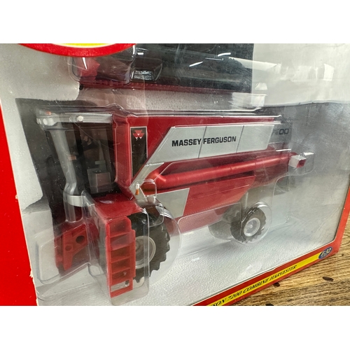 84 - Britains 1:32 Scale Massey Ferguson 7200 Combine Harvester - Boxed No. 00054