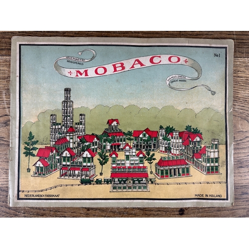 87 - Vintage Mobaco Construction Set with Instructions