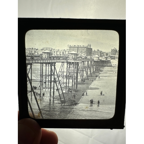 189 - Several Boxes of Magic Lantern Type Photographic Glass Plates Covering Many Interests