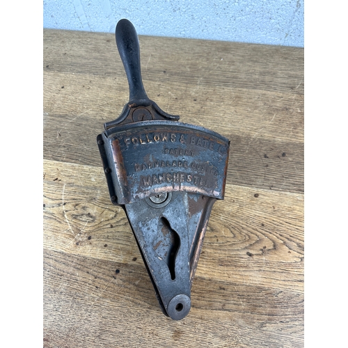 191 - Follows & Bate Ltd. Marmalade Cutter - missing bolt