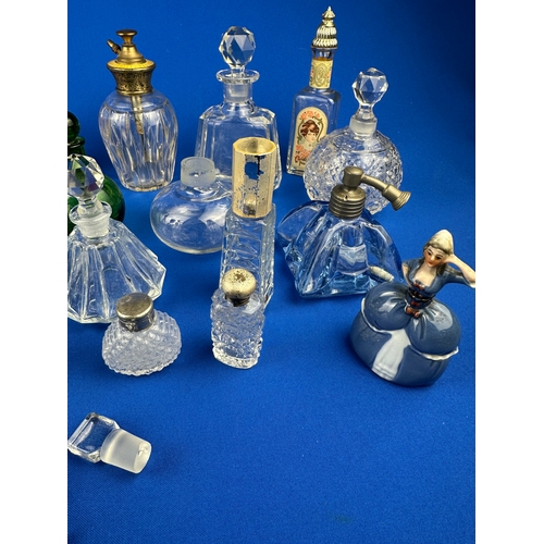 195 - Large Quantity of Scent & Vintage Perfume Bottles