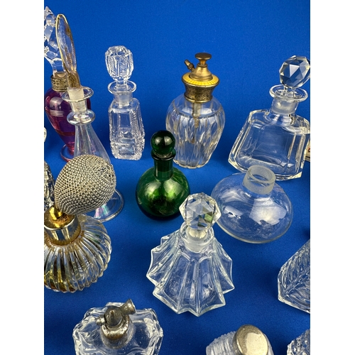 195 - Large Quantity of Scent & Vintage Perfume Bottles