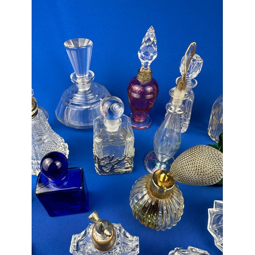 195 - Large Quantity of Scent & Vintage Perfume Bottles