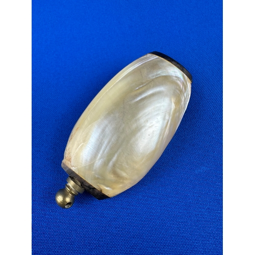 111 - Antique Mother of Pearl Scent Bottle