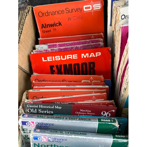 194 - Large Quantity of Ordnance Survey Maps