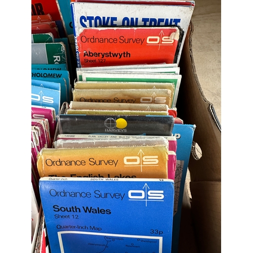 194 - Large Quantity of Ordnance Survey Maps