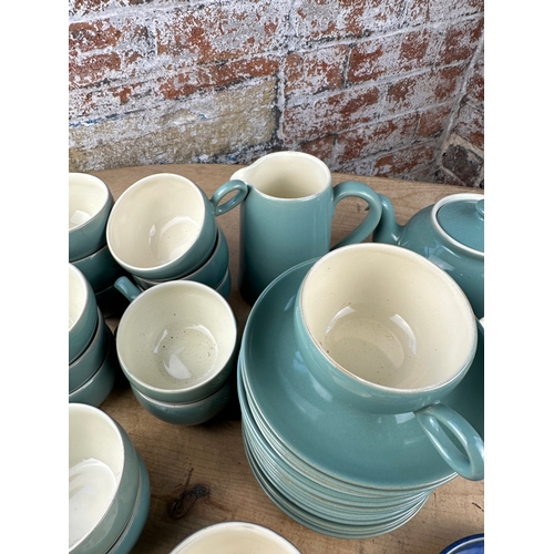 242 - Quantity of Denby Stoneware Cups & Saucers etc.