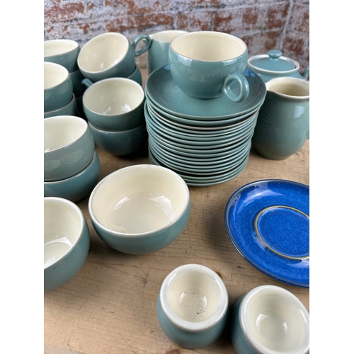 242 - Quantity of Denby Stoneware Cups & Saucers etc.