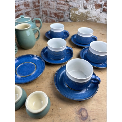 242 - Quantity of Denby Stoneware Cups & Saucers etc.