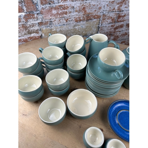 242 - Quantity of Denby Stoneware Cups & Saucers etc.