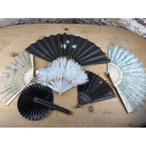 201 - Group of Vintage Fans