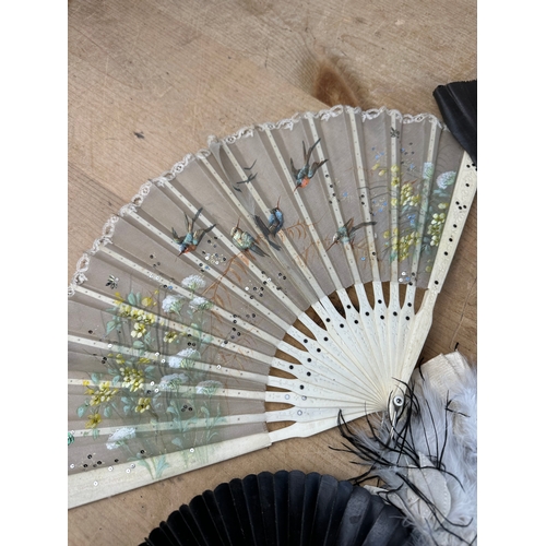 201 - Group of Vintage Fans