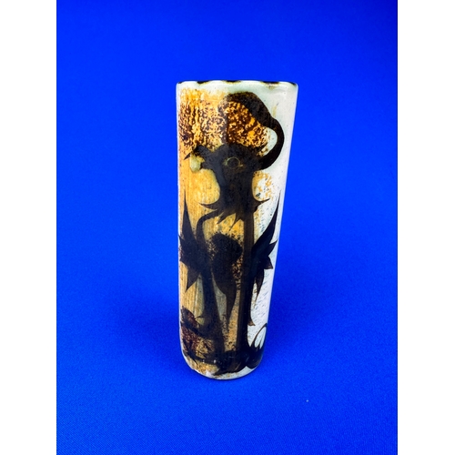 245 - Celtic Phoenix design Bud Vase