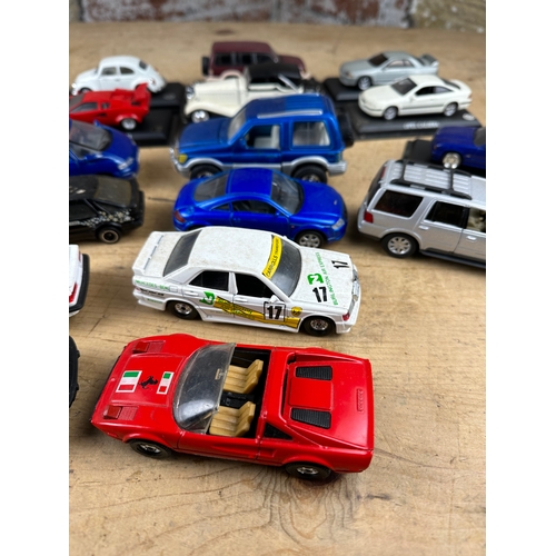 122 - 20 Mixed Corgi & Del Prado Diecast Display Cars