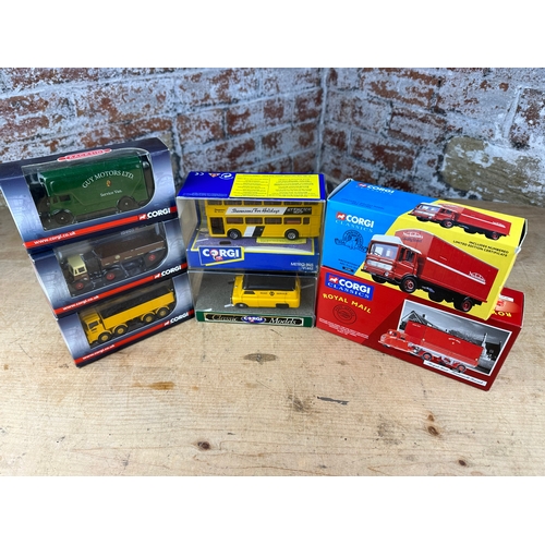 124 - Boxed Corgi Diecast Vehicles including Trackside