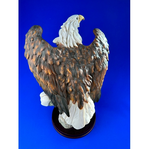 294 - Large Resin Golden Eagle Figure