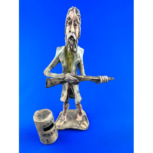 307 - Unusual Hand Crafted Ned Kelly Figure