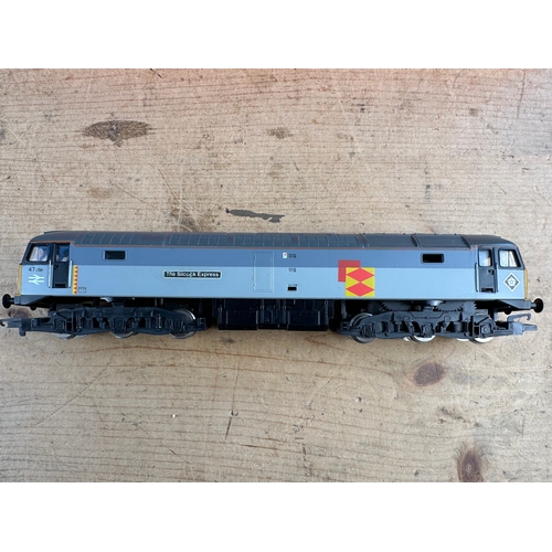 161 - Hornby 00 Gauge Class 47 The Silcock Express Model Train