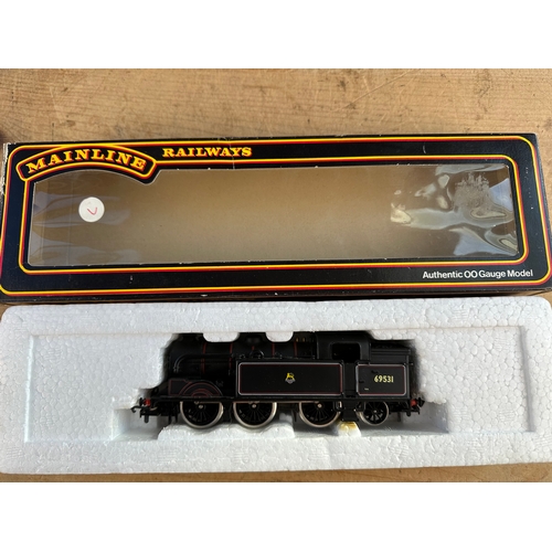 175 - Mainline Railways 00 Gauge N2 Class 0-6-2T Locomotive - BR Lined Black Livery Model Train