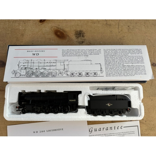 178 - Bachmann 00 Gauge Model Train - WD 2-8-0 Austerity 90445 BR Locomotive