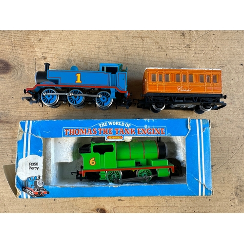 190 - Hornby 00 Gauge Thomas The Tank Engine & Percy Model Trains