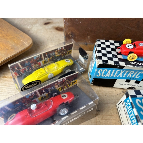 128 - Vintage Scalextric Track & Cars