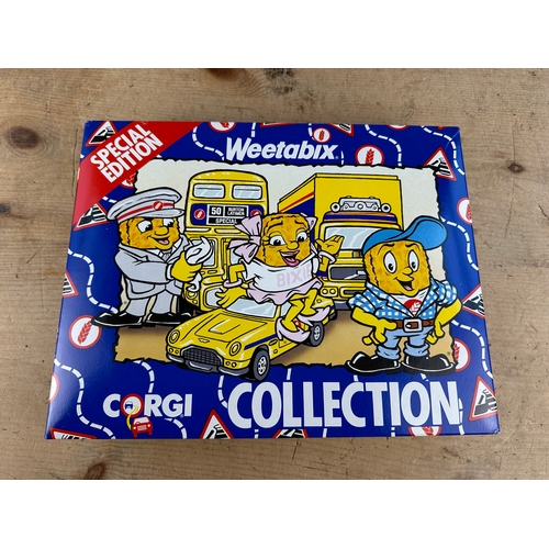 131 - Corgi Weetabix Collection boxed Diecast Cars