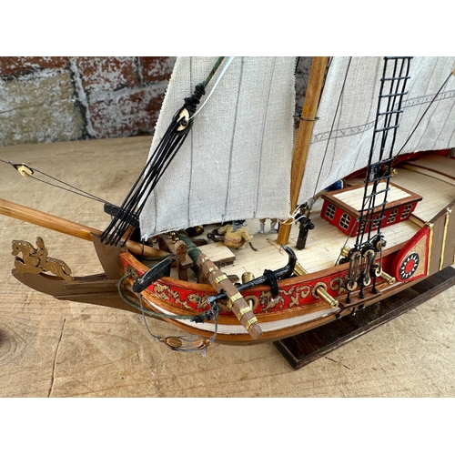 141 - Hand Built Model Ship