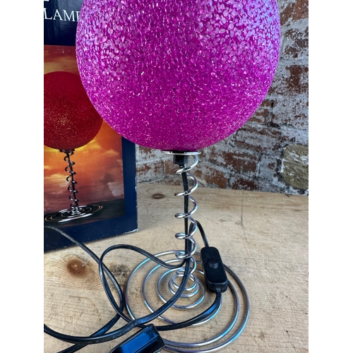 469 - Crystal Ball Lamp