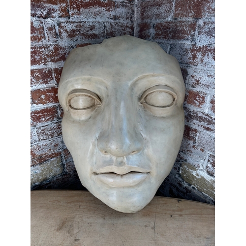 250 - Large Resin Wall Hanging Face Mask