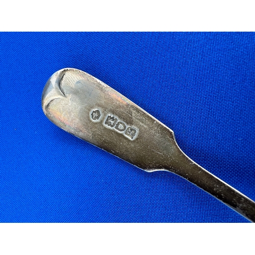 35 - Hallmarked Silver Sifter Spoon 49g London 1902