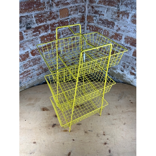 432 - Vintage Wire Vegetable Basket