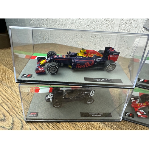 208 - 10 Panini 1:43 Scale Formula 1 Cars From Different Decades  - Lot 5 of 10