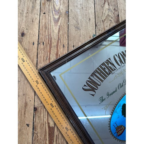 338 - Vintage Southern Comfort Advertising Mirror