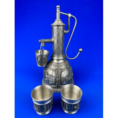 337 - Pewter Drinks Dispenser