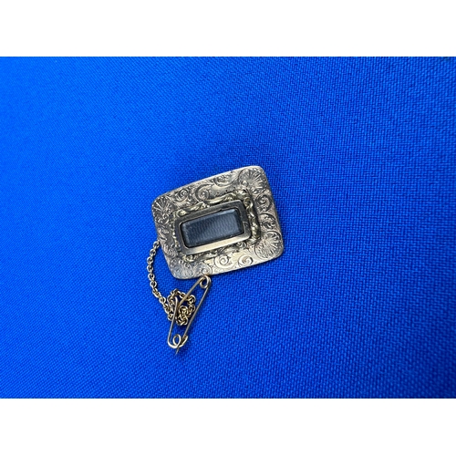 21 - Victorian Mourning Brooch