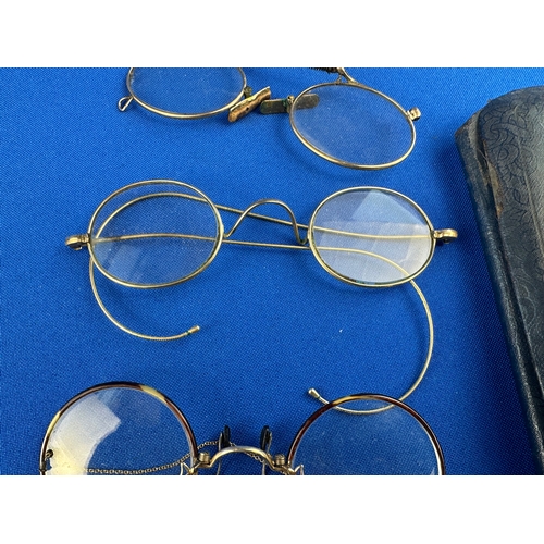 87 - Three Pairs of Antique Spectacles