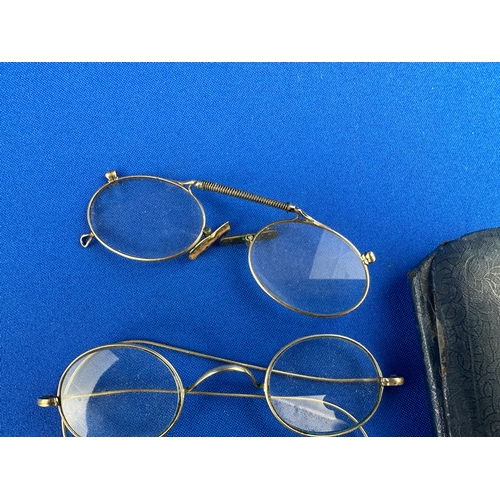 87 - Three Pairs of Antique Spectacles