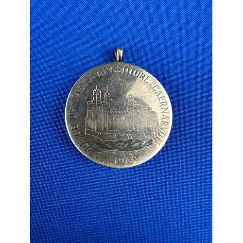 26 - Silver Prince of Wales Investiture Locket