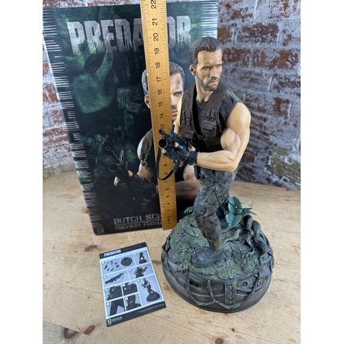 132 - Dutch Schaefer- Predator Limited Edition 1194/1500 Sideshow Collectables Premium Format Figure - Box... 