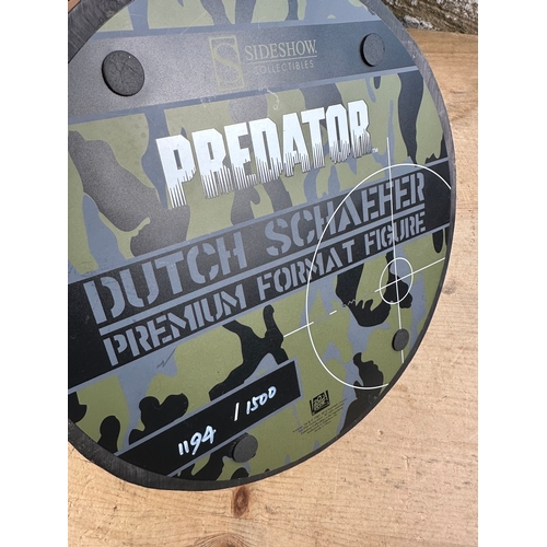 132 - Dutch Schaefer- Predator Limited Edition 1194/1500 Sideshow Collectables Premium Format Figure - Box... 