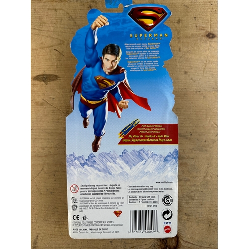 135 - Mattel Superman Returns - Man of Steel Figure, Boxed